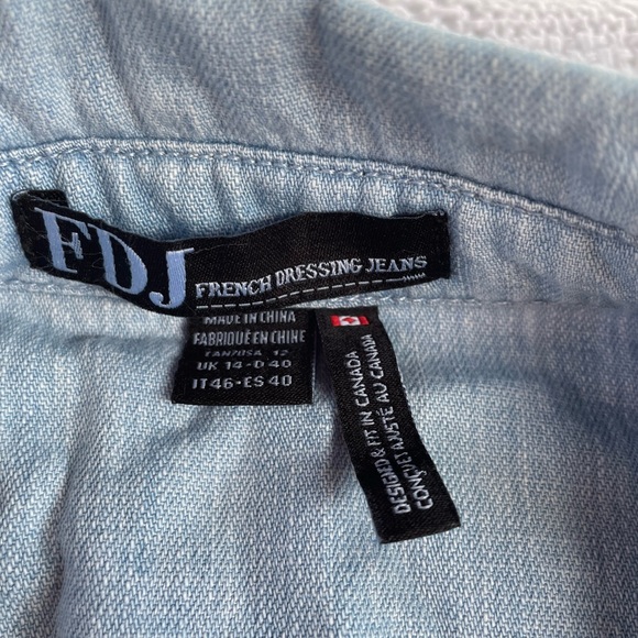 French Dressing Jean shirt ombré - Picture 5 of 6